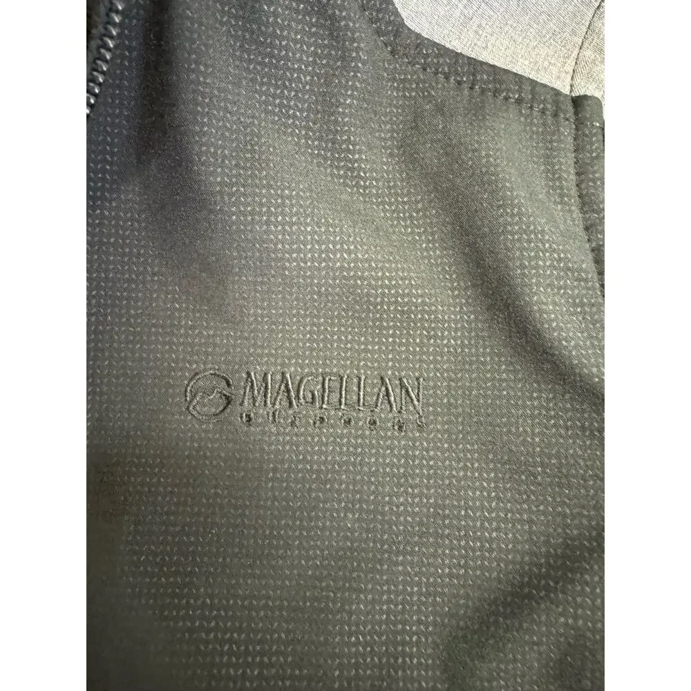 Magellan Boys Water Repellent Jacket Color Black /Gray Small